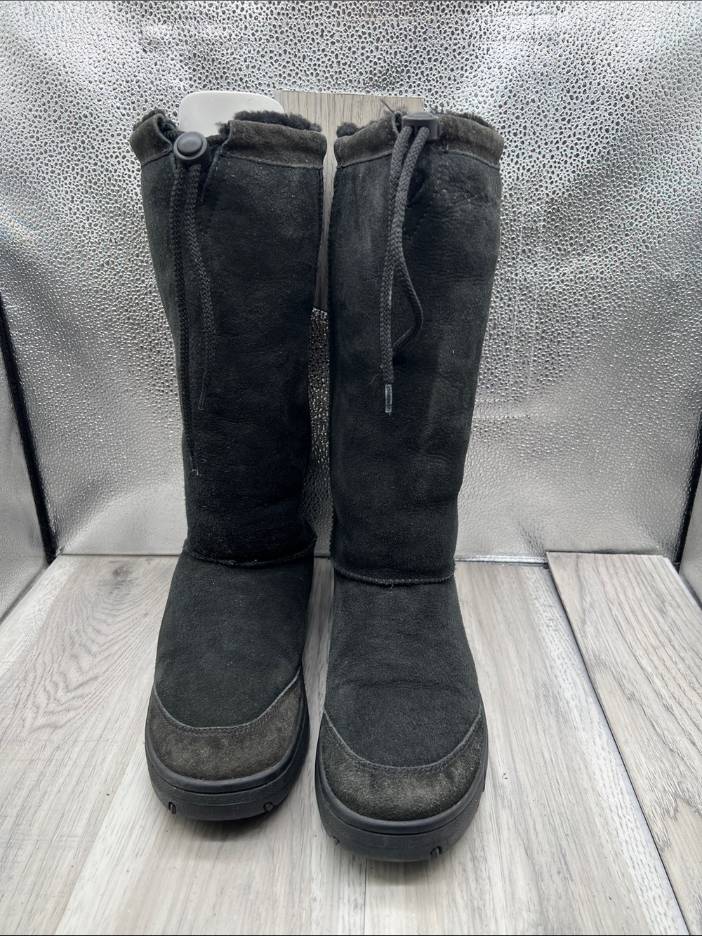 UGG Australia Women's Ultimate Tall 5250 Sheepskin Suede Winter Boots US 11